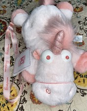 Universal Studios Beijing Minion Mayhem Sakura Fluffy Unicorn Plush Crossbody picture