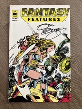 Signed Dell Barras Fantasy Features 2 AC Comics 1987 picture
