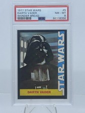 1977 Star Wars Darth Vader Wonder Bread Rookie card rc PSA 8 invest now picture