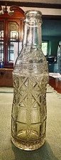 Vintage BESCO Embossed Soda Bottle Diamond Pattern Pat. Date May 01, 1927 picture