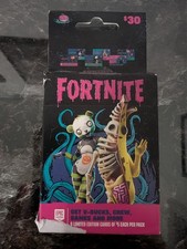 Fortnite Limited Edition Fortnitemare Party Pack Cards SEALED PACKAGE DAMAGED picture