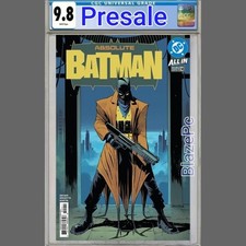 Absolute Batman #24 CGC 9.8 1st Print Cover A Nick Dragotta DC 9/23/2026 PRESALE picture