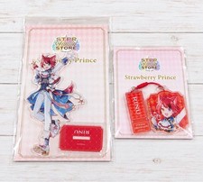 STPR STORE POPUP Strawberry Prince Rinu Acrylic Stand Keychain Set picture