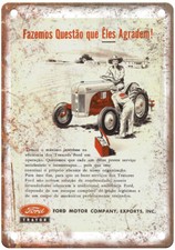 Vintage 1952 Ford N8 Ad Retro Look Metal Sign A6783 picture