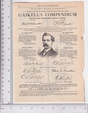 Original antique 1881 assorted magazine print ads #324 picture