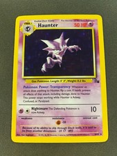 Haunter 6/62 - Fossil Set - Holo Rare - Vintage 1999 Pokemon Card - Near Mint picture