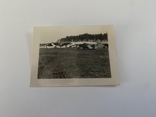 WWII Air Force Fieseler Fi156 Storch and Gliders Tiefensee 1941 Original Photo picture