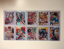 ROUND1 x ONE PIECE Promo Card Complete Set of 10 In Had - Ships ASAP picture