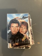 JAMES BOND 007 GOLDENEYE COMPLETE 90 MOVIE TRADING CARD SET GRAFFITI 1995 picture