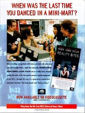 1994 • REALITY BITES print ad • 1990s Ethan Hawke Ben Stiller Movie ADV-74 picture