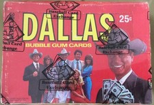 1981 Donruss - Dallas (Television Series) - Wax-Pack Box - BBCE Authenticated picture