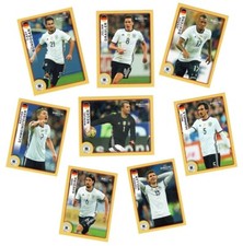 All 8 Panini McDonald's Stickers Complete Set Germany Team Germany Euro 2016 picture
