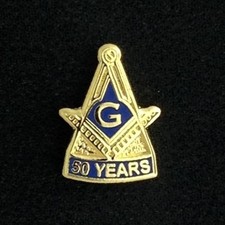 Masonic 50 Year Lapel Pin (M50-1) picture