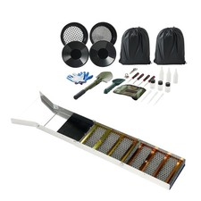 Uimoso Folding Highbanker Gold Panning Kit with 50