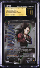 POP 1 CGC PRISTINE SS4 Vegeta Winner Promo Part Acr. Time and Space P-738 Foil picture
