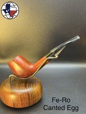 Vintage Fe-Ro Canted Egg Tobacco Pipe picture