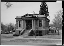 Photo:Madison Minnesota 1930s Carnegie Library 401 Sixth Ave HABS picture