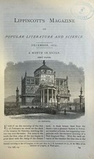 1877 Sicily Palermo La Favorita Monreale La Ziza Convent of San Martino picture