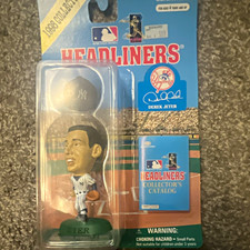 Corinthian Headliners MLB Derek Jeter Figure 1998 Collection #20062 w/ Catalog picture