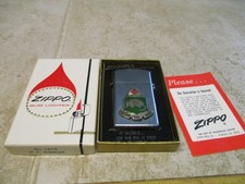 VTG 1974 US ARMY 35th Armor vincere vel mon Insignia ZIPPO LIGHTER NOS Military picture