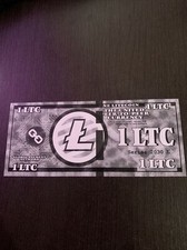 Lynx Art DIY Litecoin paper Wallet picture