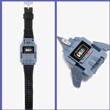NEW Military Aircraft Fighter Jet Watch transforming Gray Color picture