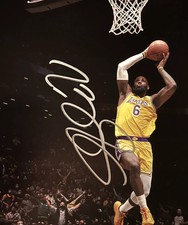 LeBron James Signed NBA 8x10
