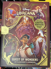 Disney Lorcana D23 2026 Quest Of Wonders Illumineers Lorebook BOOK ONLY picture