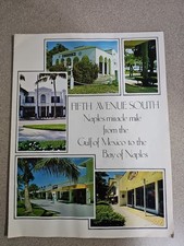 Vintage Reynolds Enterprises 5th Avenue South Naples Florida Advertising Booklet picture
