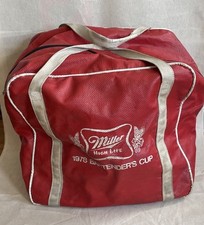 VINTAGE 1978 Miller High Life Bartenders Cup Bag Award HTF Authentic Bowling Bag picture