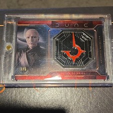 Topps 2025 Dune Chrome Harkonnen Medallion Piter De Vries MCM-PD 3/5 picture