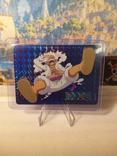 One Piece Gear 5 Luffy CHASE 1:24 Holographic Trading Sticker Series 2 UCC RARE picture