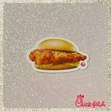 Chick-Fil-A Chicken Sandwich Die Cut Gift Card w/ Envelope $0 picture