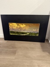 Eugenie Torgerson Leaving Black Lake Road 2010 Signed Framed Color Photo 10x30 picture
