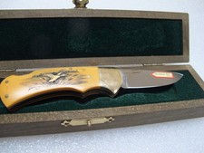 Puma Wildlife Series Vintage 4 Star 715 Pheasant / Duck - Ivory Micarta Scales picture