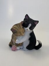 Lenox Kitty Sweethearts Resin Figurine Kittens Hugging Cats Collection 3.25 in picture