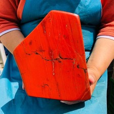 10.09LB  Natural Red jasper Quartz Crystal mineral specimen Healing Decoration picture