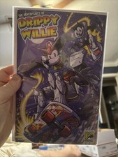 Kickstradomis Drippy Willie #1 2026 37/50 Signed Cover of Drippy Willie SDCC 26  picture