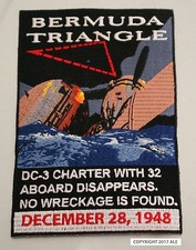MR ALE LARGE GMAN Patch Bermuda Triangle Patch P153 picture