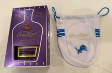 RETIRED CROWN ROYAL LIMITED EDITION COLLECTOR NEW 2025 NFL SEASON DETROIT LIONS picture
