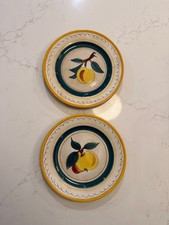 Stangl Pottery Terra Rose Fruit  Dinnerware Serveware Set of 2 picture