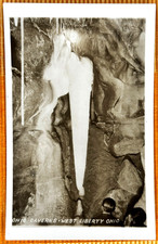 1950s? Real Photo Postcard from Ohio Caverns, West Liberty, Ohio picture