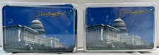 Patriotic Washington DC US Capital Souvenir Double Deck Playing Cards Sealed ~ 2 picture