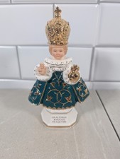 Vintage Aureta Figural Infant Jesus of Prague Gratiosus Jesulus Pragensis Czech picture