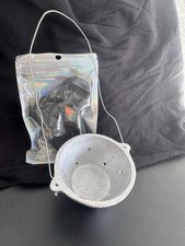 Traditional Silver Metal Incense Burner Censer Set w/ Charcoal & Incense Kit picture
