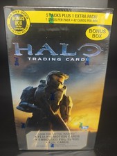 Halo 2007 Topps Blaster Box Bonus Master Chief Vintage Sealed picture