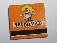 Vtg 1960s Matchbook - SENOR PICO Restaurant - Century City LA, San Francisco NEW picture