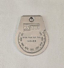 Kastar Spark Plug Gap Tool Keychain Pocket Tool Vintage Made In USA picture