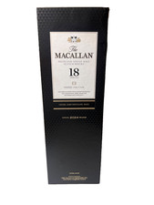 Empty The Macallan 18 Year Scotch Whisky BOX ONLY Display Collector picture