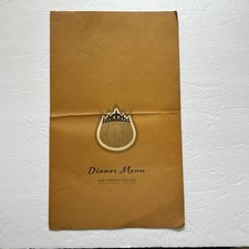 Vintage Coco Palms Coconut Palace Dinner Menu Kauai Hawaii 1960s Tiki picture
